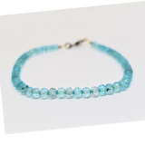 Blue topaz bracelet
