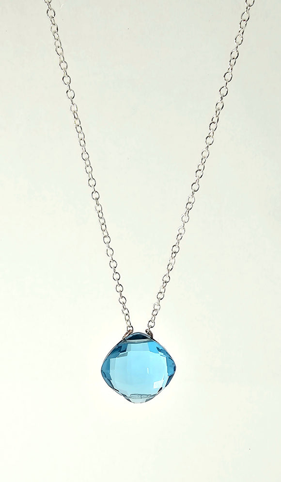 Blue Topaz Necklace