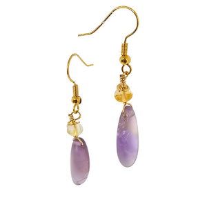 Ametrine earrings