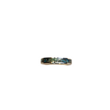 Emerald inlaid ring