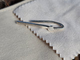 Mens stick pin, lapel pin, tie clip
