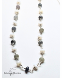 Sapphire and Opal necklace