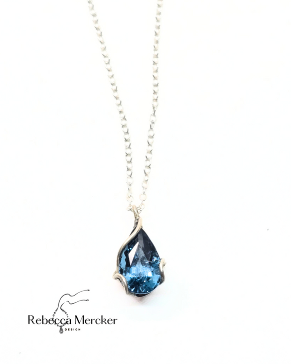 London Blue Topaz Necklace