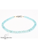 Blue topaz bracelet