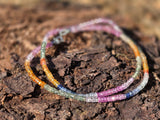 Rainbow Sapphire Necklace