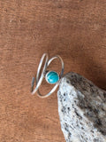 Amazonite ring sterling silver