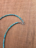 Blue turquoise necklace