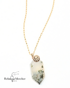 Moss Agate Necklace