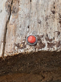Orange spiney oyster charm