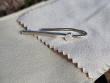 Mens stick pin, lapel pin, tie clip