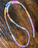 Rainbow Sapphire Necklace