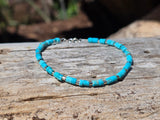 Kingman Turquoise and silver Bracelet