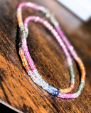 Rainbow Sapphire Necklace