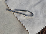 Mens stick pin, lapel pin, tie clip
