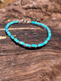 Kingman Turquoise and silver Bracelet