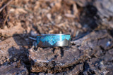 Blue Opal Mountain Ring
