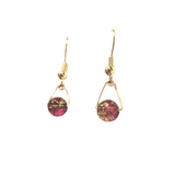 Watermelon Tourmaline Earrings
